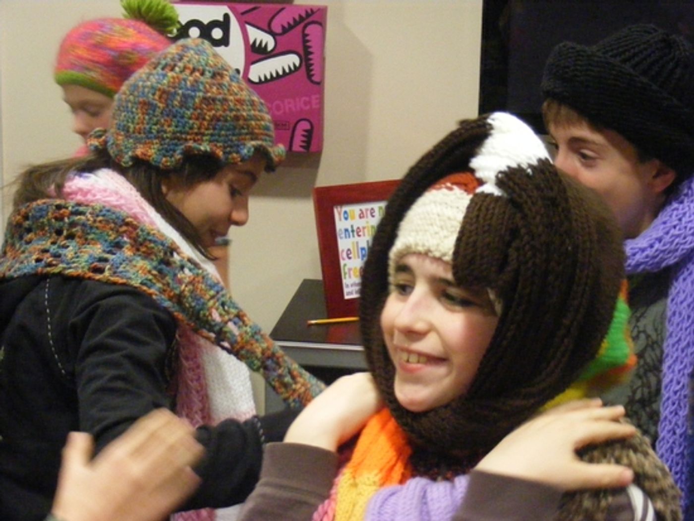 Photo Coverage: BROADWAY KIDS CARE Present the 'Knitting Project'  Image