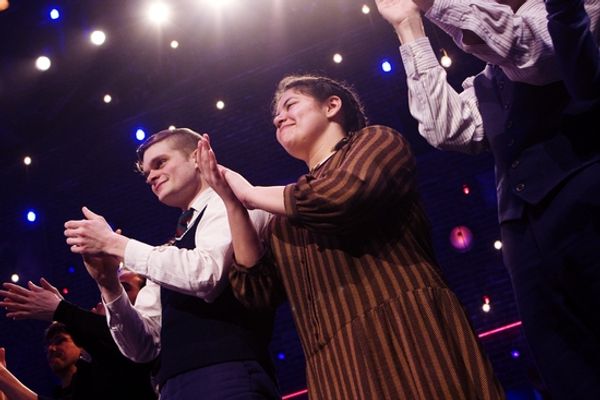 Andrew Durand and Amanda Castanos

 Photo