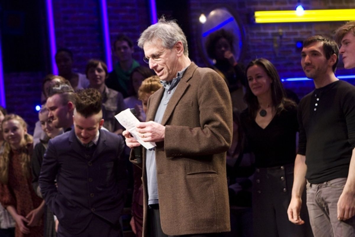 Ira Pittelman gives a final speech

 at 