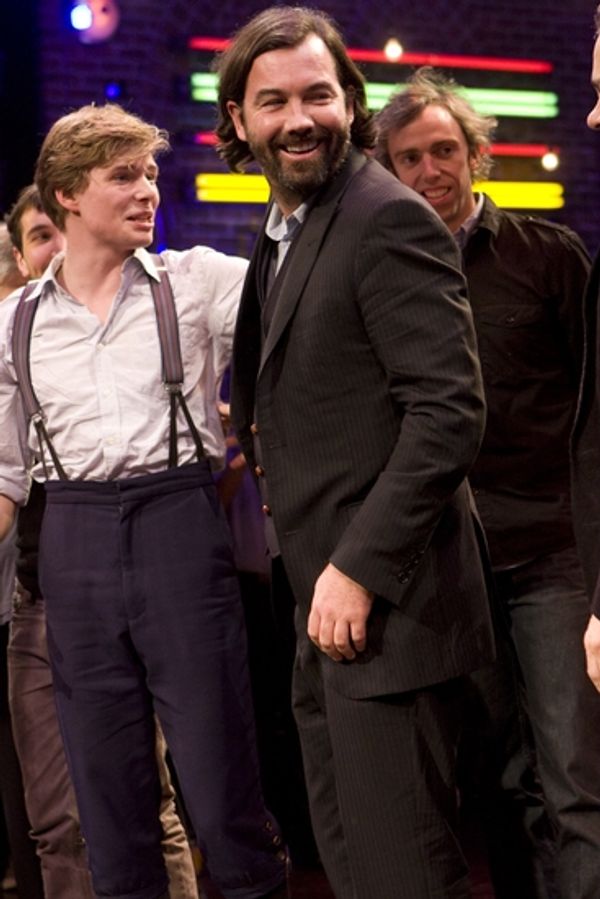 Hunter Parrish, Duncan Sheik and Thad DeBrock Photo