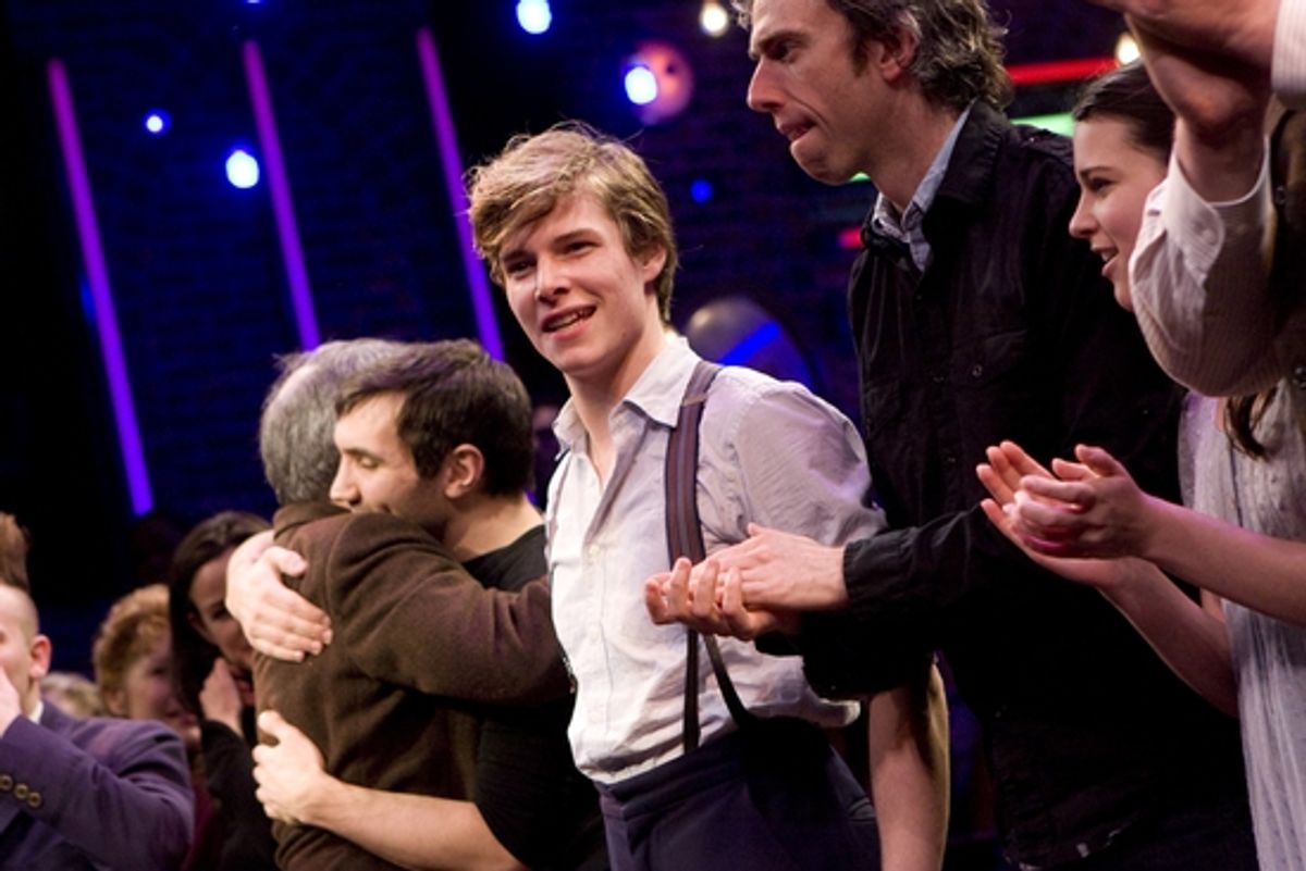 Ira Pittelman, Benjamin Kalb, Hunter Parrish, Thad DeBrock

 at 