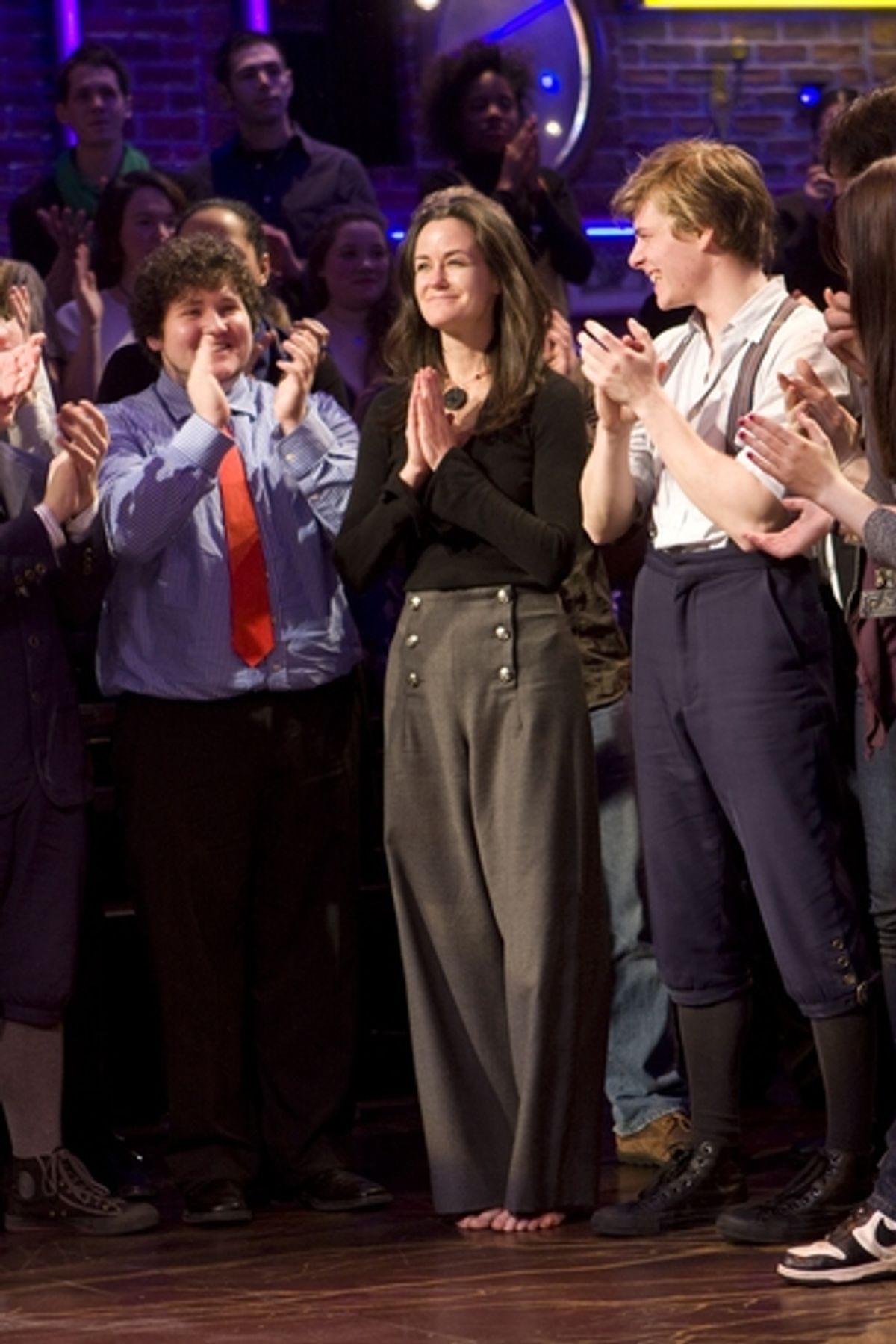 Brian CharLes Johnson, Kimberly Grigsby and Hunter Parrish

 at 