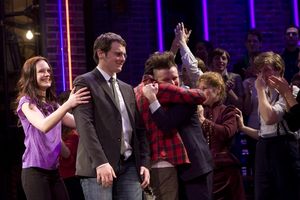 Lauren Pritchard, Jonathan Groff Photo