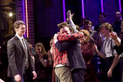Jonathan Groff takes the stage

 Photo