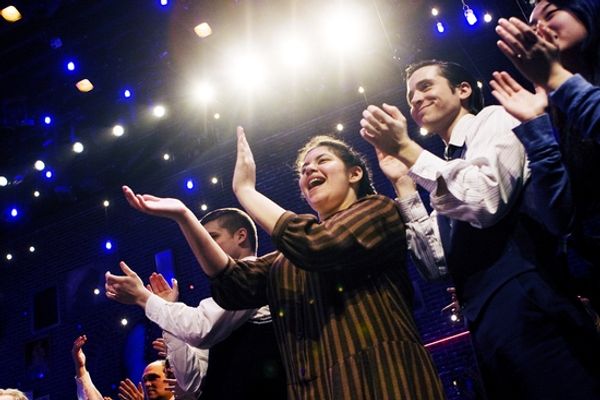 Amanda Castanos, Matt Doyle and the cast

 Photo