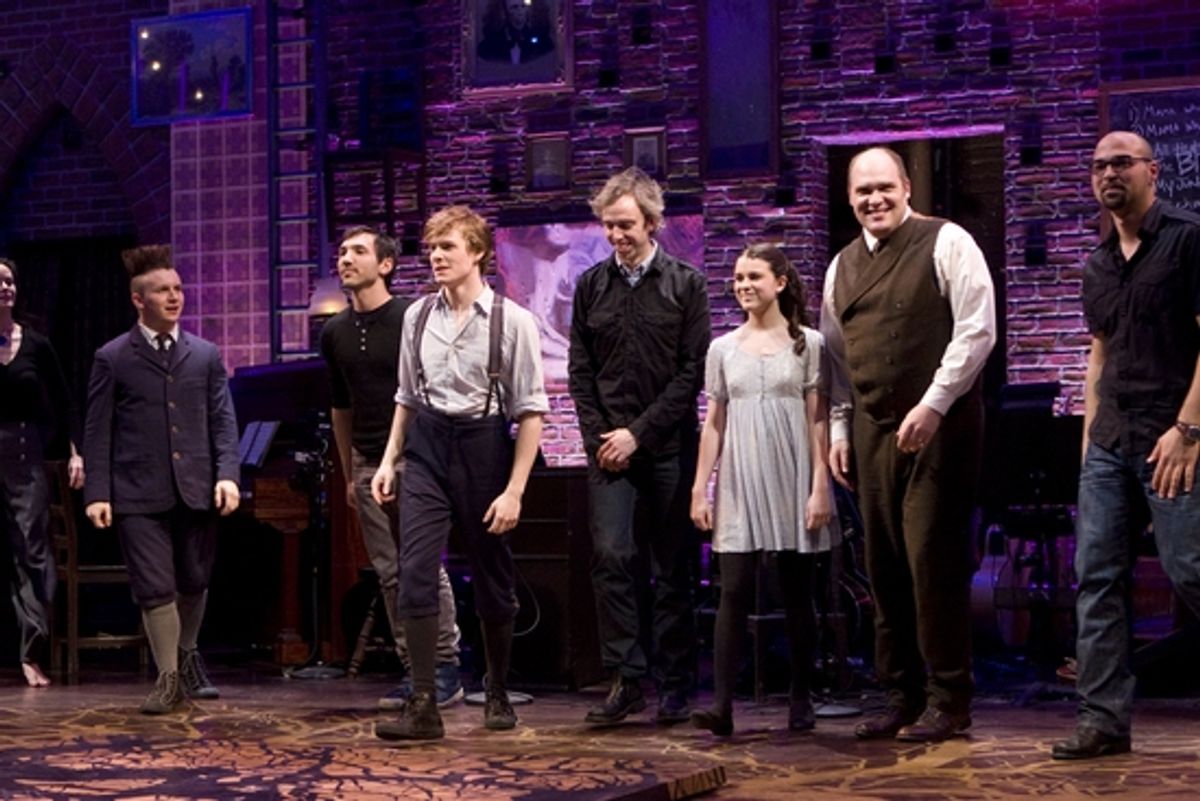 Gerard Canonico, Hunter Parrish, Thad DeBrock, Alexandra Socha, Glenn Fleshler and George Farmer

 at 