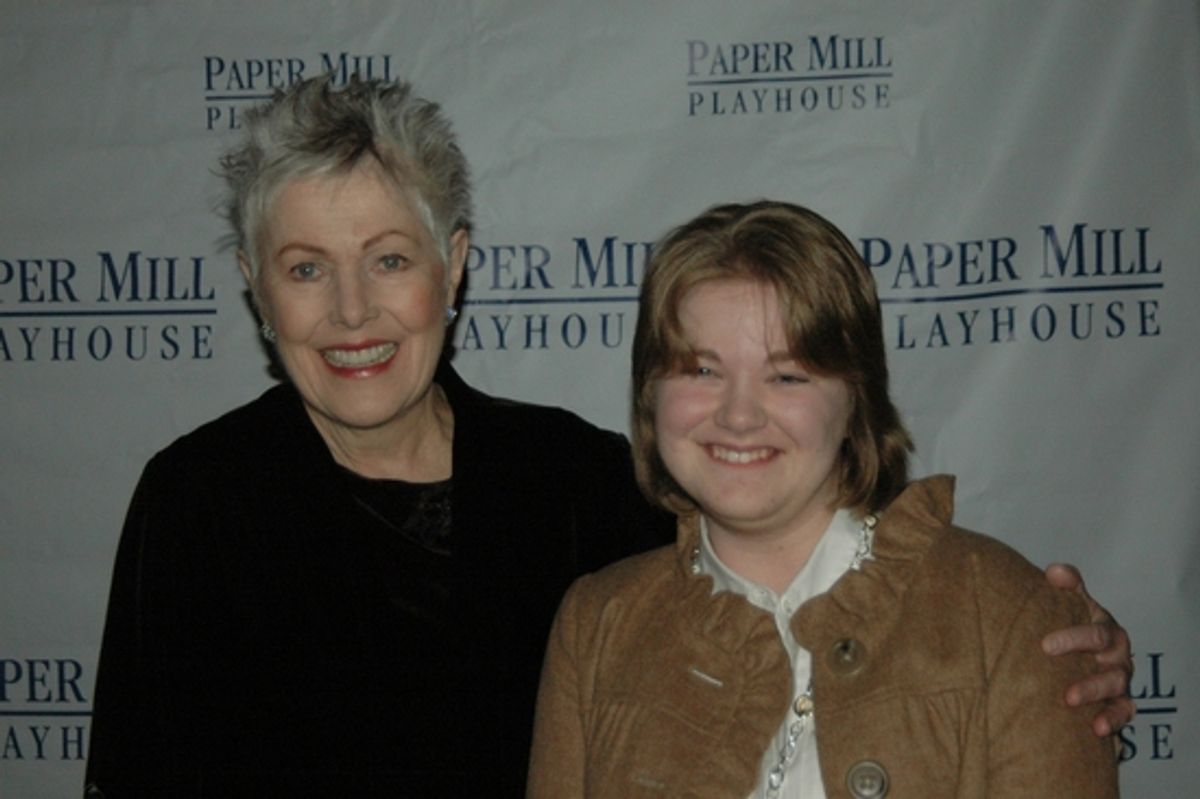 Lynn Redgrave and Emily De Hope (Paper Mill Playhouse) at 