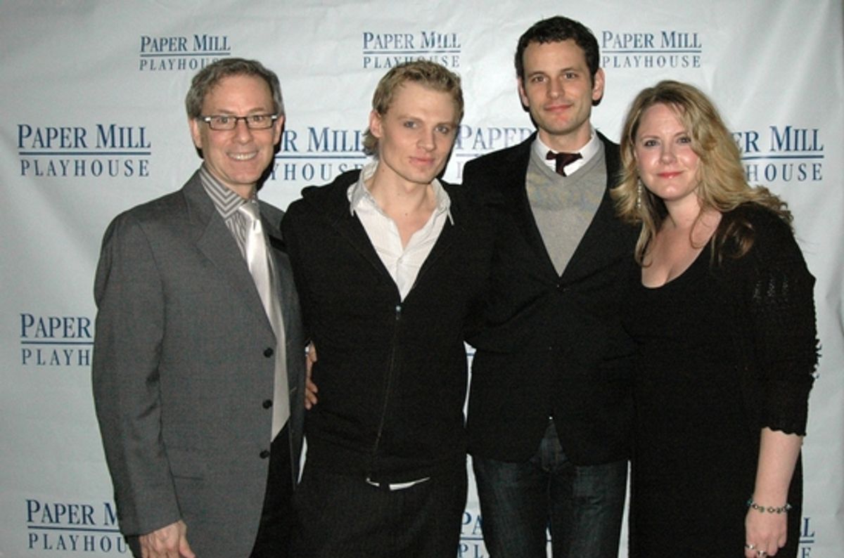 Patrick Parker (Associate Artistic Director) Jeffrey Carlson, Wayne Wilcox, Alison Franck (Casting Director) at 