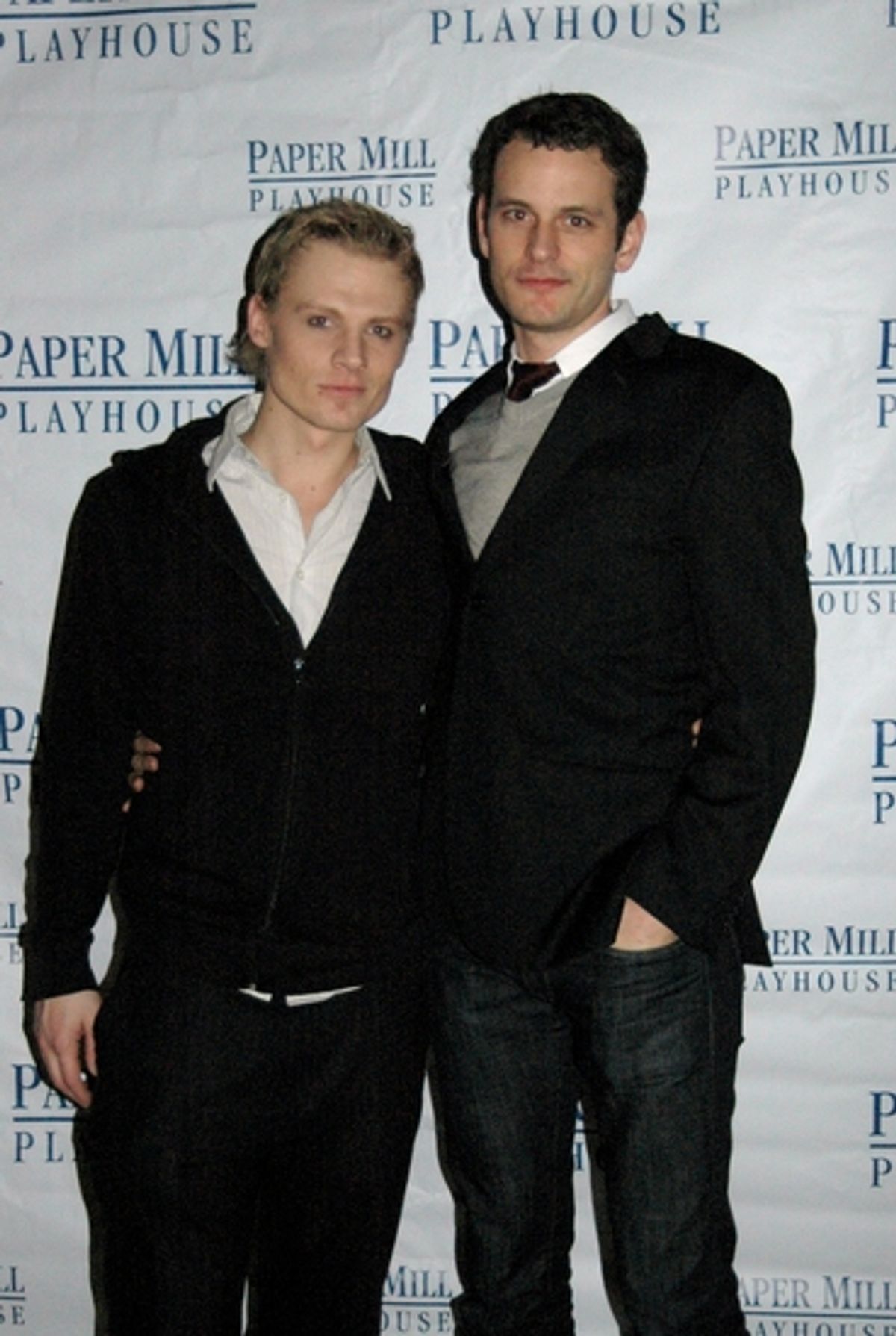 Jeffrey Carlson (Algernon Moncrieff) and Wayne Wilcox (John Worthing, J.P. at 