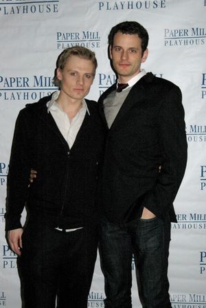 Jeffrey Carlson (Algernon Moncrieff) and Wayne Wilcox (John Worthing, J.P. Photo