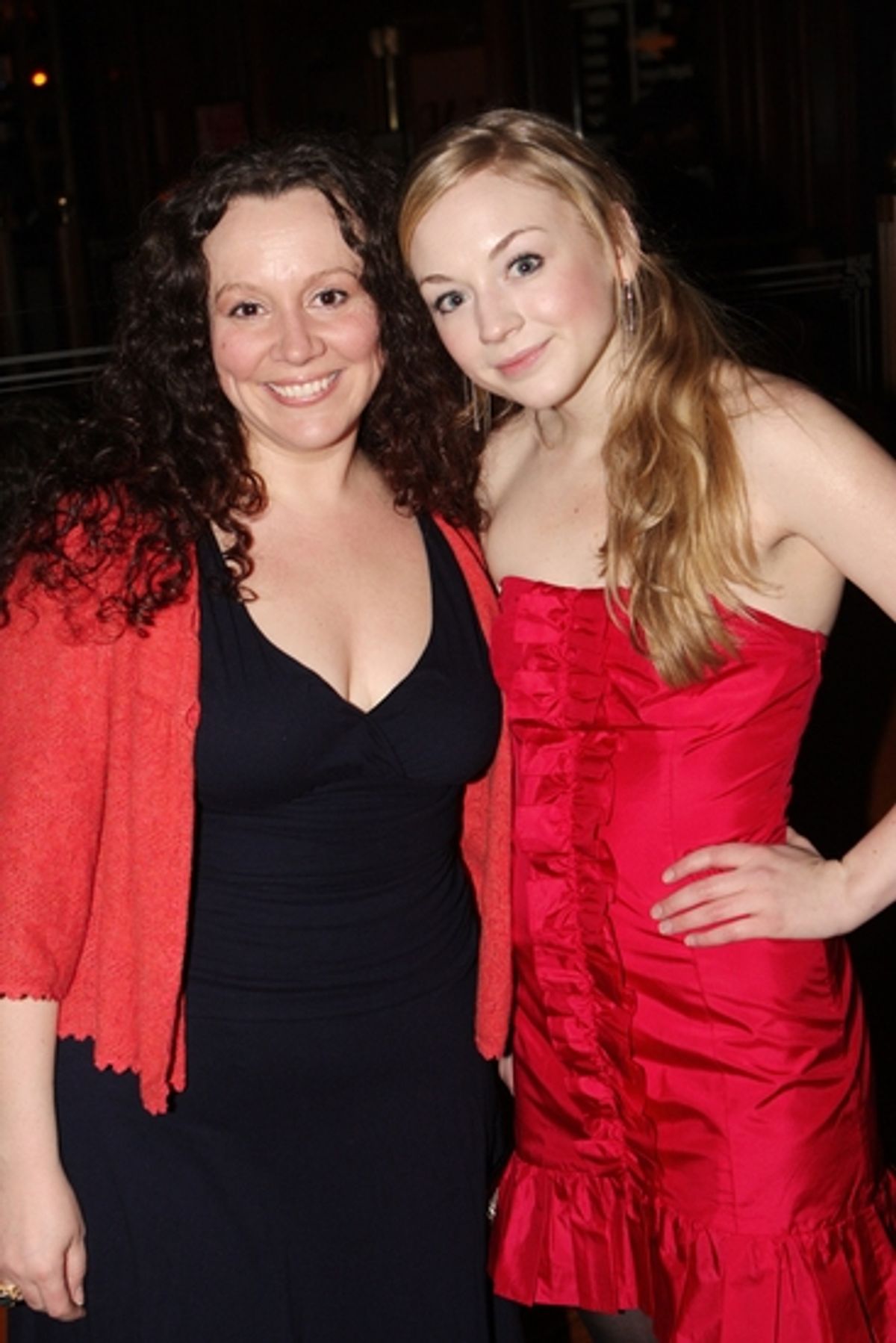 Frances Mercanti-Anthony and Emily Kinney

 at 