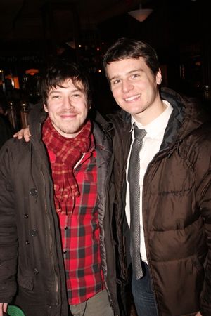 John Gallagher, Jr. and Jonathan Groff
@ BroadwayWorld John Gallagher, Jr. and Jonathan Groff
Photo