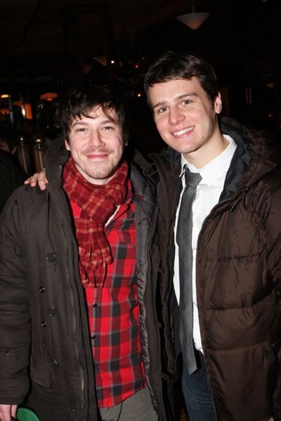 John Gallagher, Jr. and Jonathan Groff

 Photo