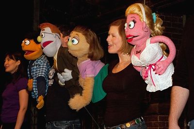 Anne Sanders, "Princeton", "Rod", "Kate Monster", Carey Anderson and "Lucy The Slut" Photo