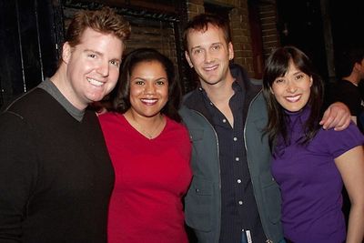 Nicholas Kohn, Tonya Dixon, Jeff Whitty and Anne Sanders

 Photo