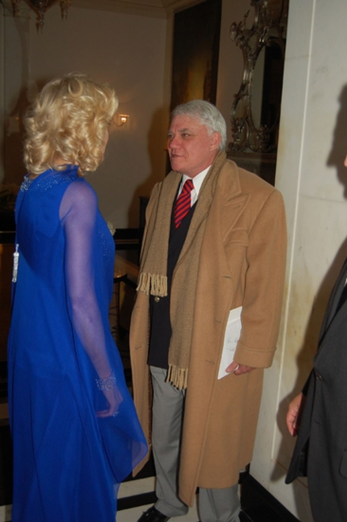 Christine Ebersole and Rex Reed

 at 