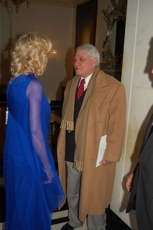 Christine Ebersole and Rex Reed

 Photo