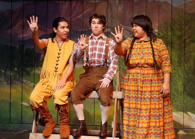 Eagle Young, Matt Bartosch and Ellen D. Williams Photo