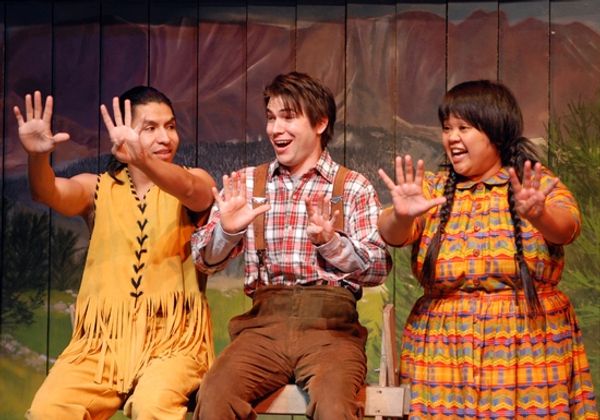 Eagle Young, Matt Bartosch and Ellen D. Williams Photo