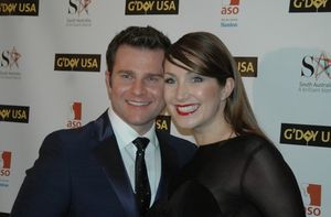 David Campbell and his new bride Lisa @ BroadwayWorld David Campbell and his new bride Lisa Photo