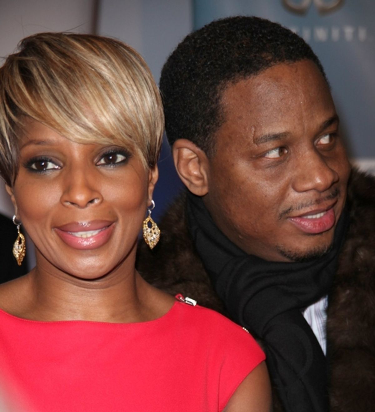 Mary J. Blige and Kendu Isaacs at BET HONORS - The Arrivals