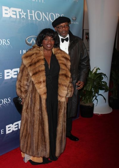 LaTanya Richardson with husband Samuel L. Jackson

 Photo