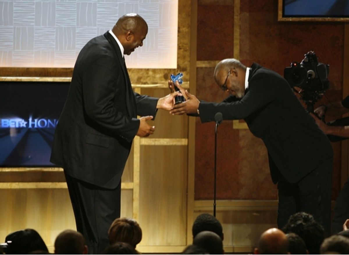 Earvin 'Magic' Johnson and Samuel L. Jackson at BET HONORS - The Performances