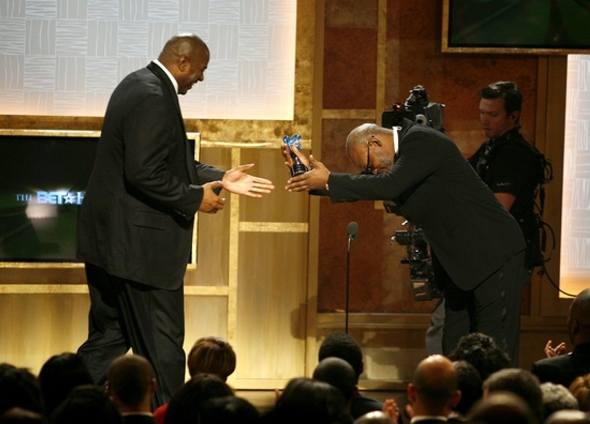 Earvin 'Magic' Johnson and Samuel L. Jackson at BET HONORS - The Performances