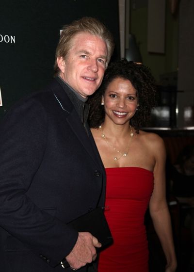 Matthew Modine and Gloria Reuben

 Photo
