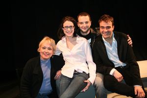 Alexa Kelly, Xanthe Elbrick, Euan Morton and Victor Villar-Hauser Photo