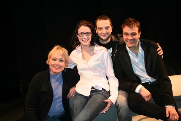 Alexa Kelly, Xanthe Elbrick, Euan Morton and Victor Villar-Hauser Photo