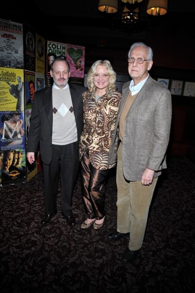 Jeffrey Richards, Christine Ebersole and Michael Blakemore Photo
