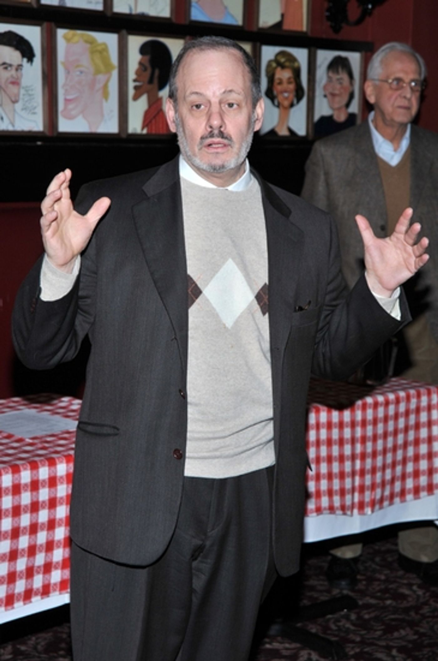 Photo Coverage: BLITHE SPIRIT Auditions for 'Medium Consultant' at Sardi's  Image