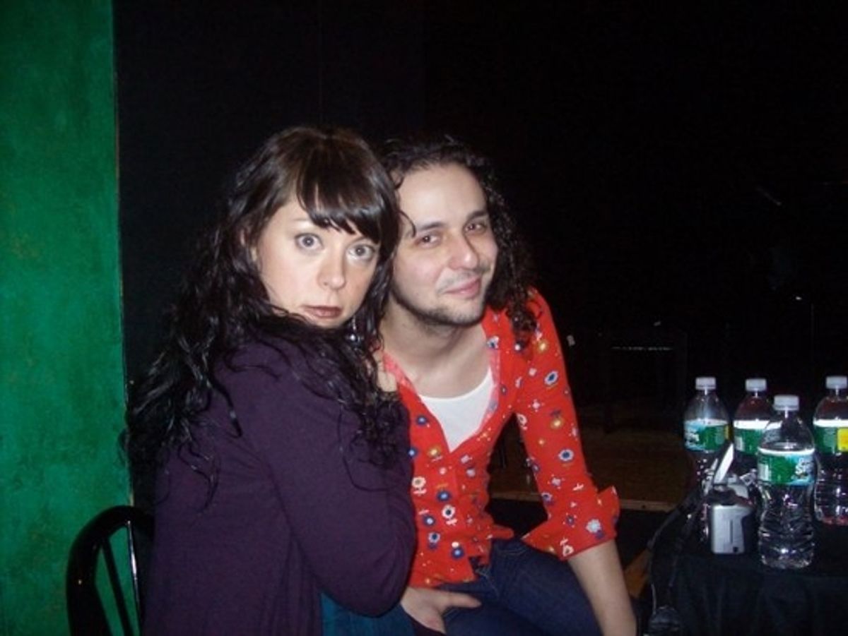 Allison Guinn & Anthony Hollock at 