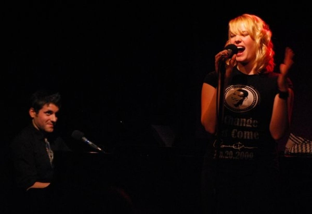 Elliot Roth and Jenn Lederer at 