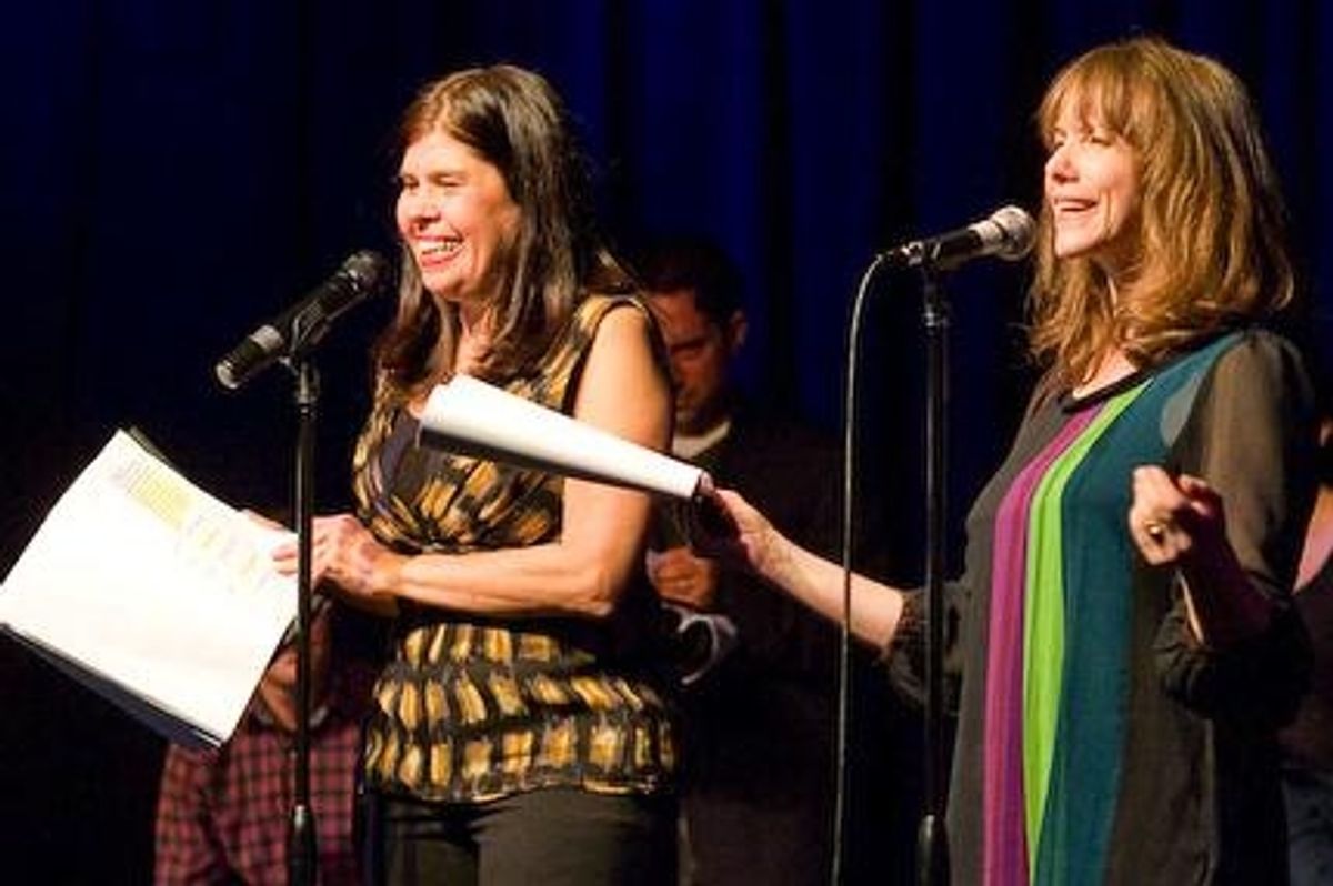 Dayle Reyfel and Laraine Newman

 at 