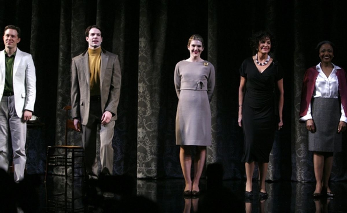 Austin Lysy, Kieran Campion, Lily Rabe, Mercedes Ruehl and Brenda Pressley

 at 