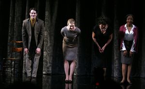 Kieran Campion, Lily Rabe, Mercedes Ruehl and Brenda Pressley

 Photo