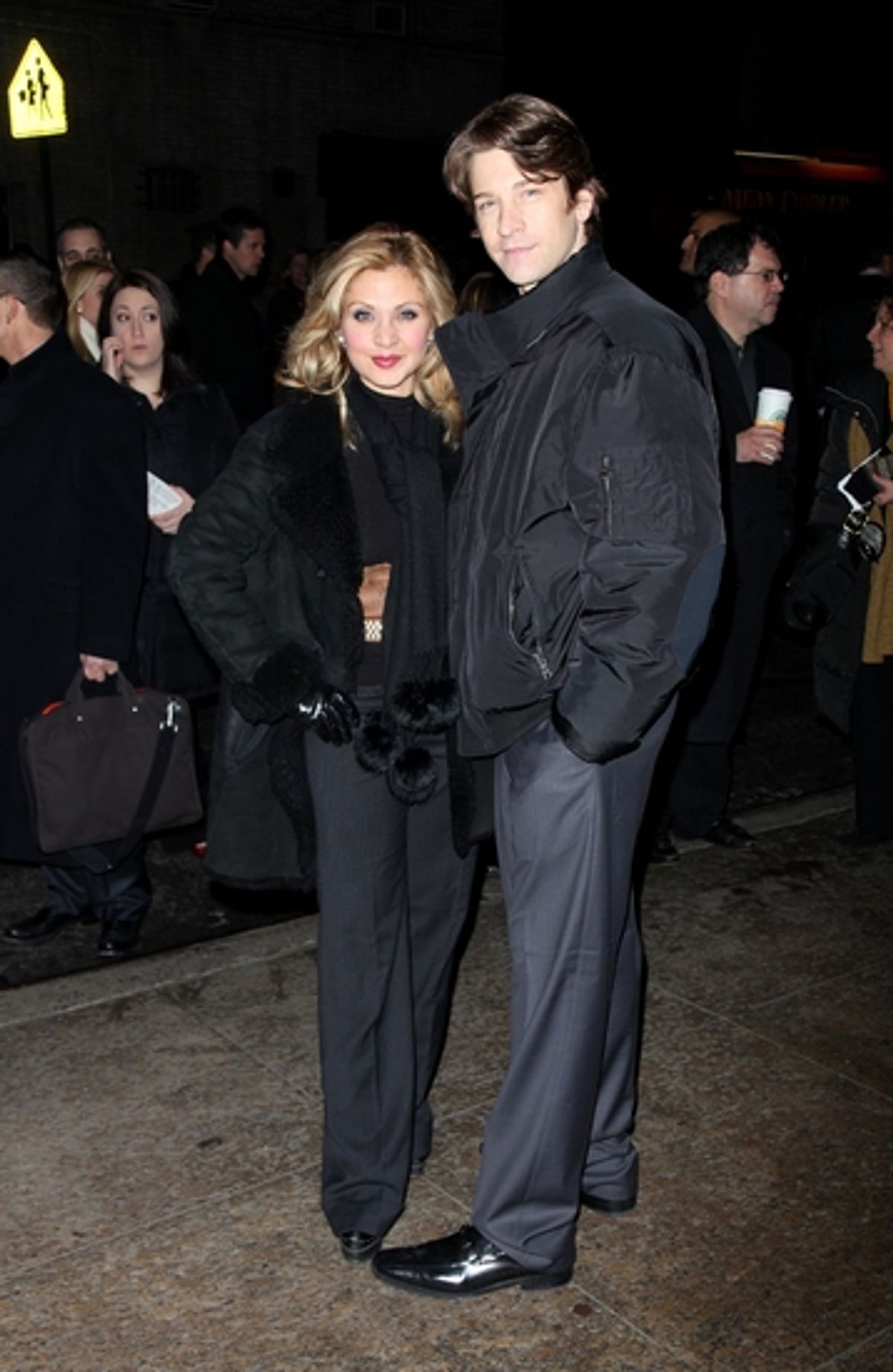 Orfeh and Andy Karl

 at 
