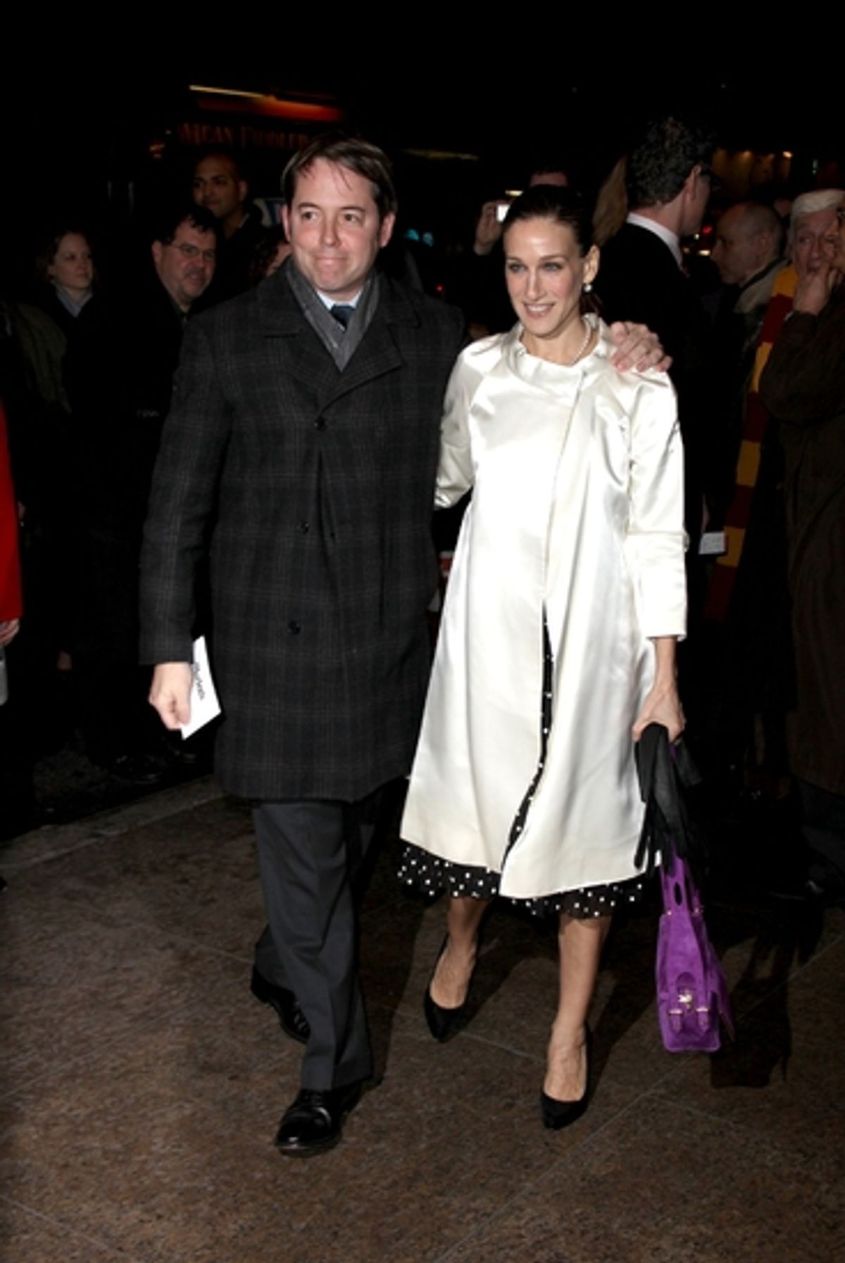 Matthew Broderick and Sarah Jessica Parker at 