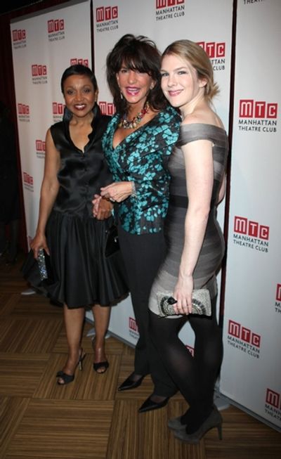 Brenda Pressley, Lily Rabe and Mercedes Ruehl

 Photo