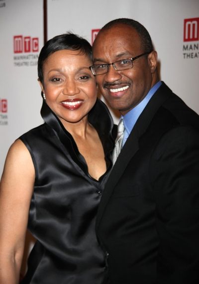 Brenda Pressley with her husband Photo