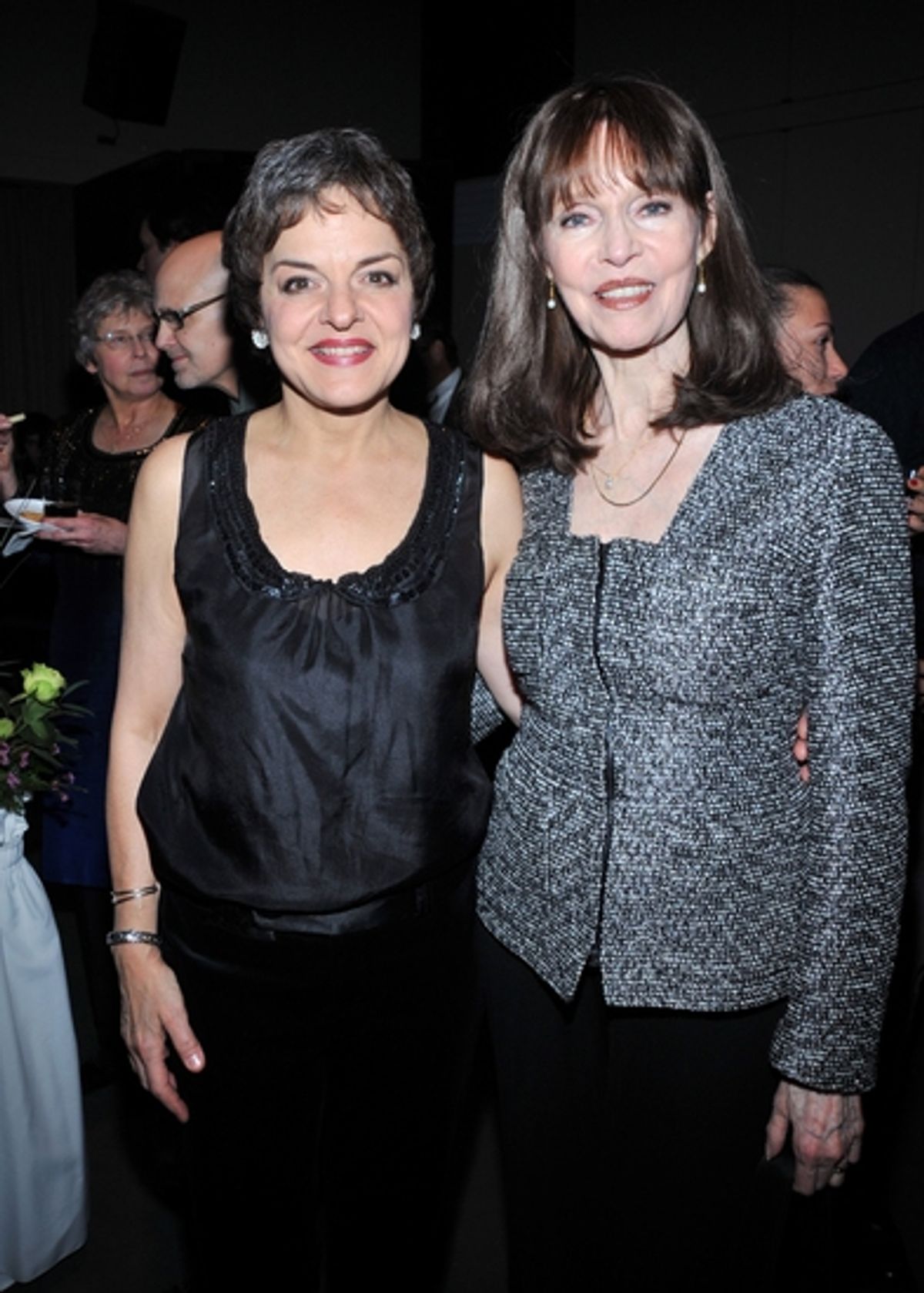 Priscilla Lopez and Barbara Feldon at A-T Children's Project Benefit Reception