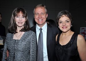 Barbara Feldon, benefit guest and Priscilla Lopez Photo