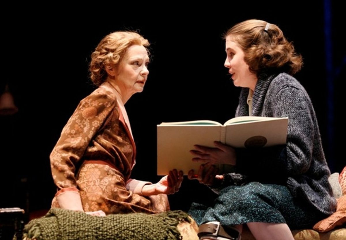 JUDITH-MARIE BERGAN as Amanda and MARIANNE MILLER as Laura (Photo by Jon Gardiner.) at 