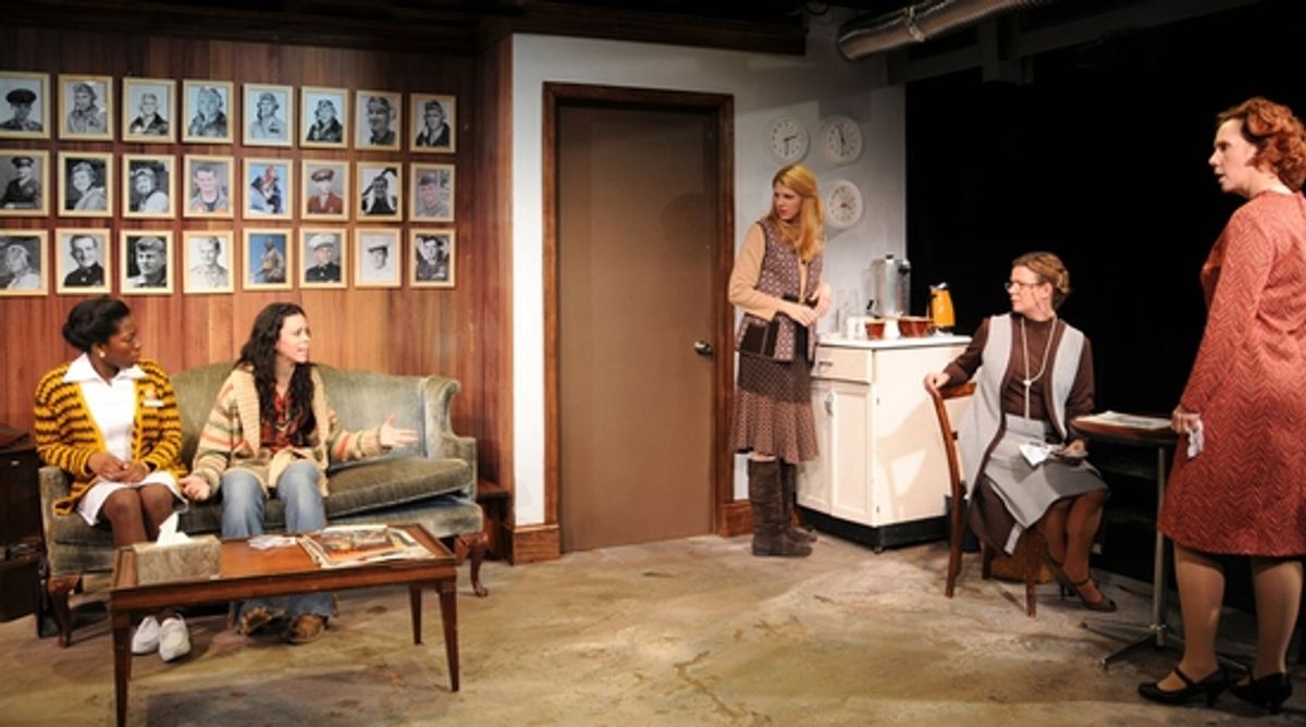 Dionne Audain, Sarah Saunders, Lisa Velten Smith, Kelly Ann Moore, and Rosalie Tenseth at 