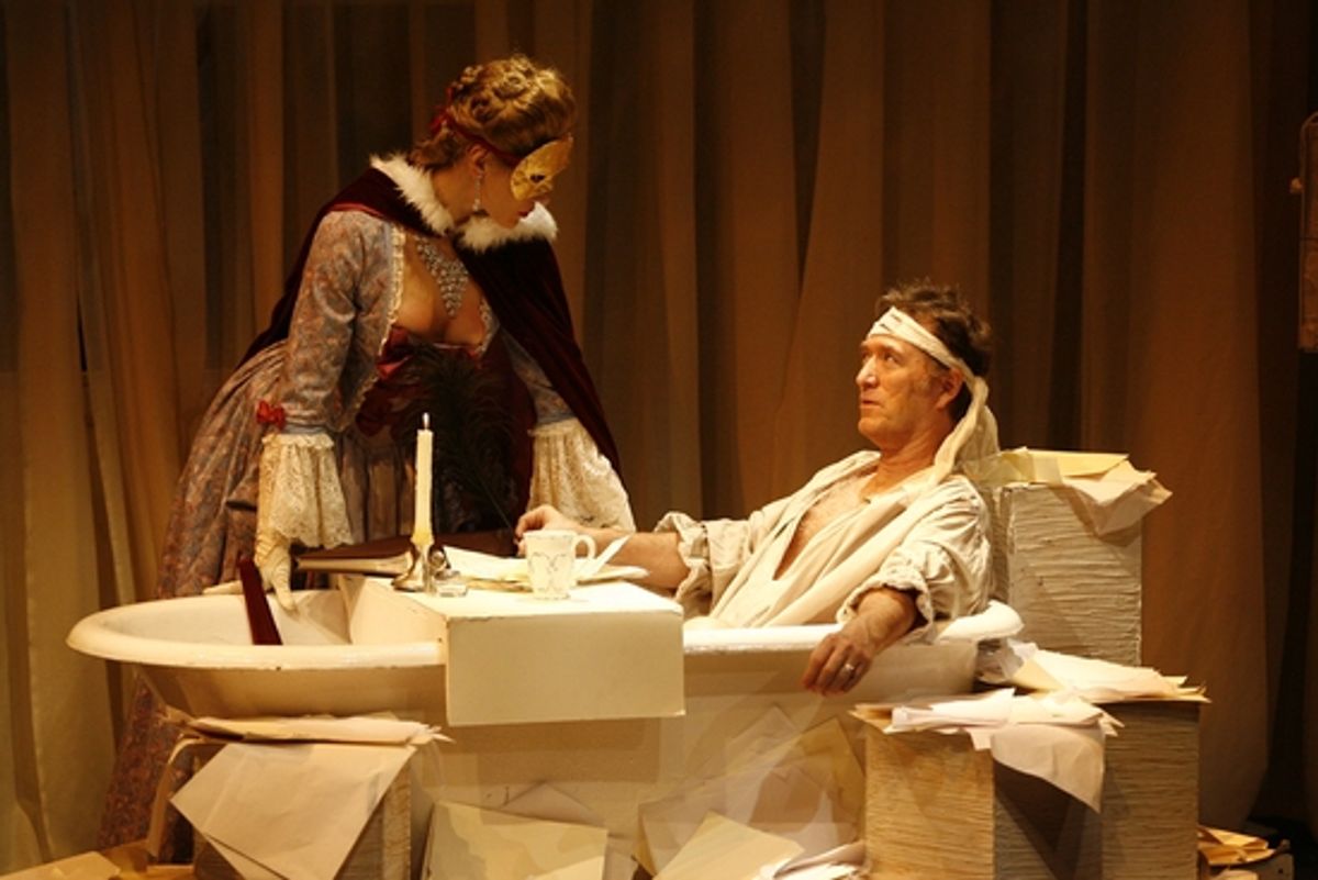 Amy Lynn Stewart and Michael Medeiros at 