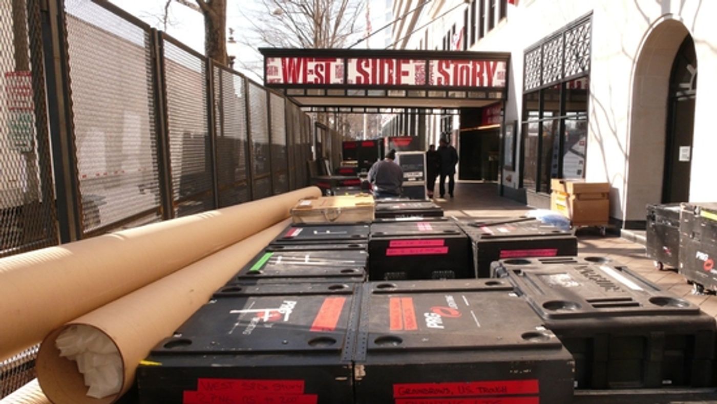 Photo Essay: 'Something's Coming' WEST SIDE STORY Rolls Out to Broadway!  Image