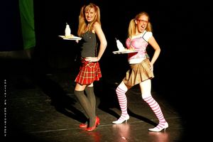 Adele Stanhope as Tricia and Emma Salt as Marcy Photo