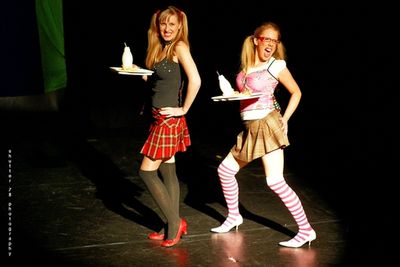 Adele Stanhope as Tricia and Emma Salt as Marcy Photo